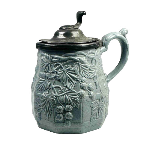 Arts crafts pitcher pewter lid - crafts,