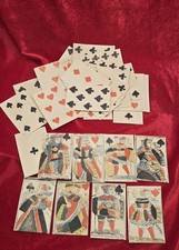 ANTIQUE PLAYING CARDS CARD GAMES