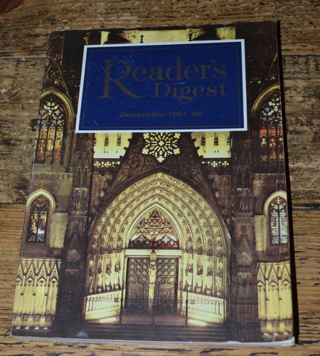 Reader digest magazine - digest,