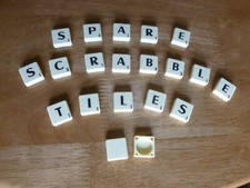 Scrabble  Spare Tiles .. Round