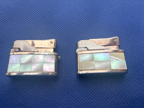 Vintage pair penguin gas - pair, "gas