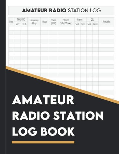 Amateur ham radio station log - station,