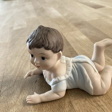 Vintage Bisque Porcelain Brown