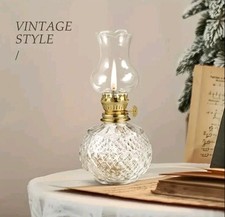 *UK Seller* Oil Lamp Vintage