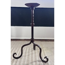 Mid Century Iron Candelabra