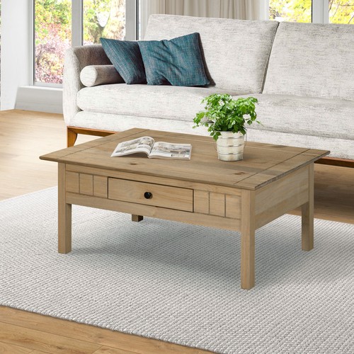 Panama coffee table - coffee, drawer