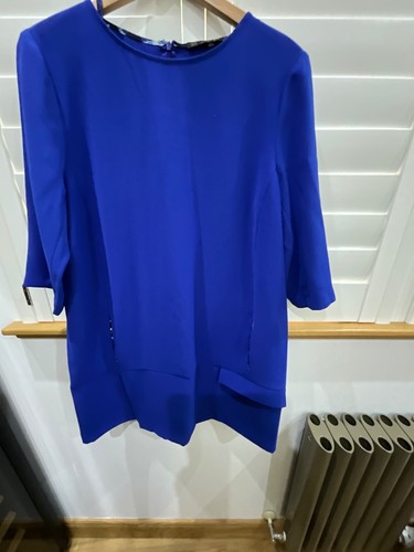 Zara royal blue tank dress