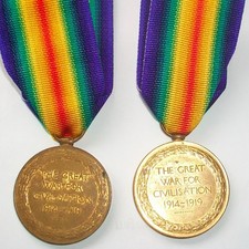 WW1 Victory Medals to Brothers