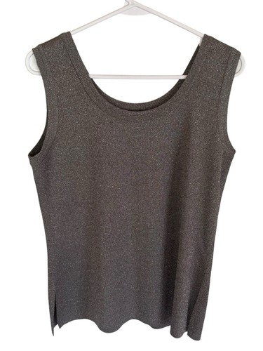 Misook sleeveless metallic - misook,