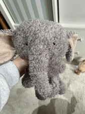 Jellycat Vintage Elephant Loved But Great Condition Soft Toy Rare