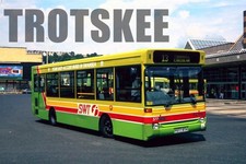 35mm Slide South Wales Dennis Dart SLF Plaxton 577 P577BTH 1997 Original