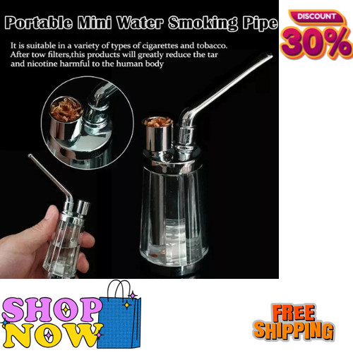 Mini small portable water bong - small,