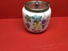 1960s Ceramic Biscuit Barrel Nice Condition For Year