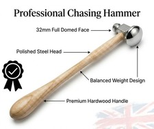 Jewellers chasing hammer 32mm - chasing,