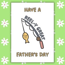 Funny father day card - father’s,