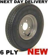 NEW SILVER TRAILER SPARE WHEEL