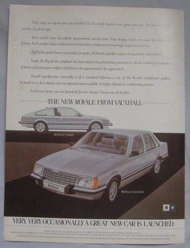 Vauxhall royale original - vauxhall,