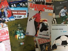 Uefa Football Comp. Programmes *Choose from list* Up to 30% Discount Available!