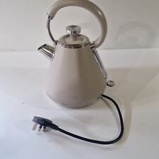 Tower Cavaletto 1.7L 3KW Pyramid Kettle White & Silver Accents T10044MSH