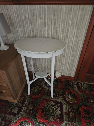 Shabby chic lamp plant - lamp,