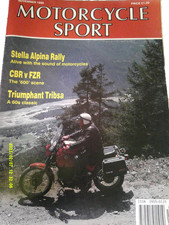 Motorcycle Sport 11/90 Honda
