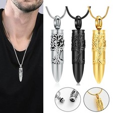 Bullet Urn Necklace for Ashes