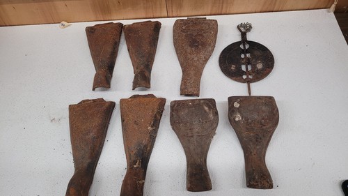 Lot vintage cast iron - 7,