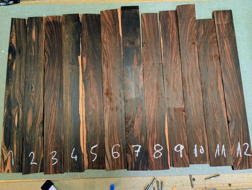 Mun ebony guitar - guitar, fingerboard