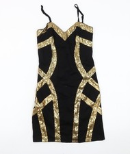 Lipsy Women’s Black Gold