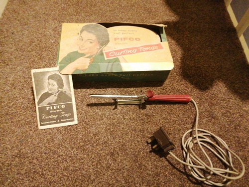 Curling tongs vintage - curling, tongs...