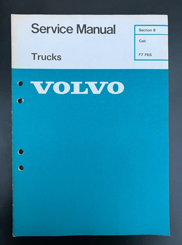 Volvo truck f6s cab - ,