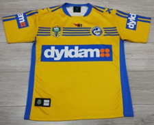 Parramatta Eels NRL Rugby League Away Shirt 2015 XBlades Small Jersey Yellow Top