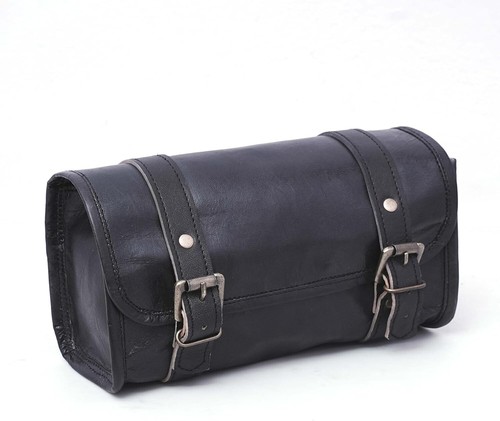 Leather motorcycle tool bag - motorcycle,