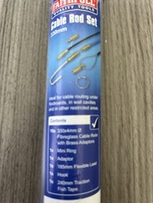Faithfull 3.3m Cable Rod Set,15 Piece FAICRS330 FAICRS330