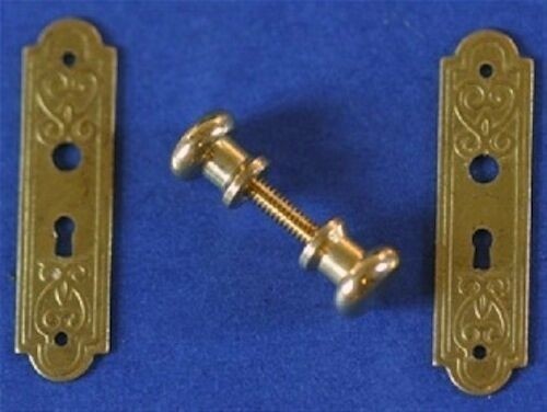 Victorian brass door - victorian, &