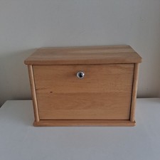 Wooden Bread Bin Drop Down