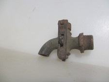 Vintage Brass Tap Garden Sink Stables Basin Tank Old Keg Lockable Lever Handle