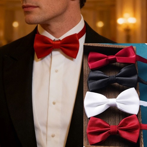 Smart bow tie neck mens - tie,