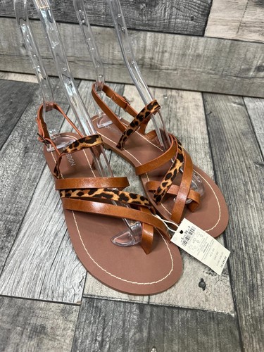 Monsoon leopard sandals size - monsoon,