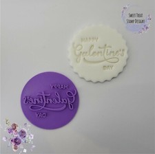 Happy Galentines Day Fondant