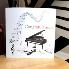 Congratulations Grand Piano