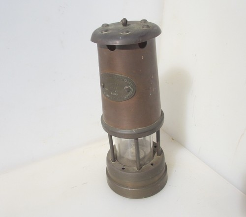 Vintage brass miners safety - miners,