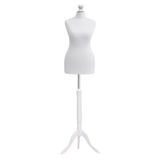 Tailors dummy bust white - dummy,