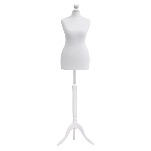 Tailors dummy bust - dummy, white