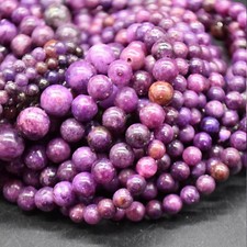 Lepidolite (enhanced) Round