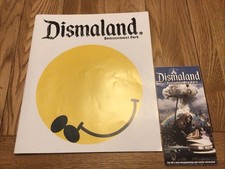 Banksy Dismaland Bemusement Park Official Programme Souvenir + Visitor Map Flyer