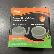 hygger Stainless Steel Air Stone 304 gh1 26-round -m