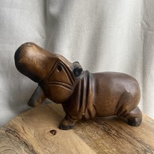Vintage hand carved wooden - hand,