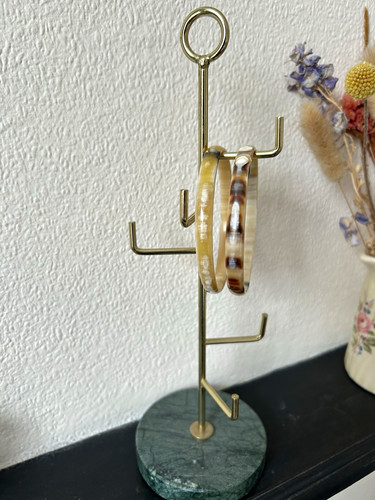 Carved horn - carved,