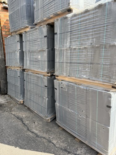 Concrete flat pan roof tiles - flat,